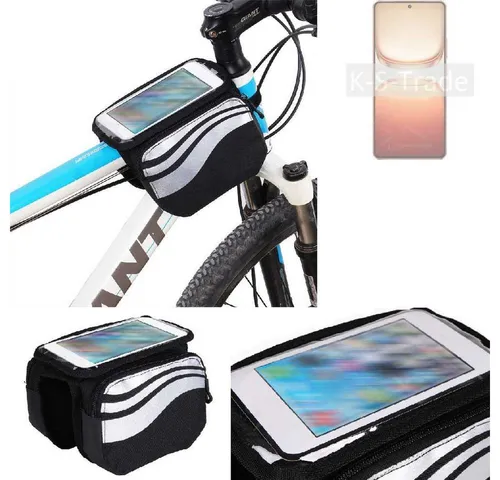 K-S-Trade Handyhülle für Vivo iQOO Neo 10, Rahmentasche Fahrrad-Halterung Rahmenhalterung Fahrrad