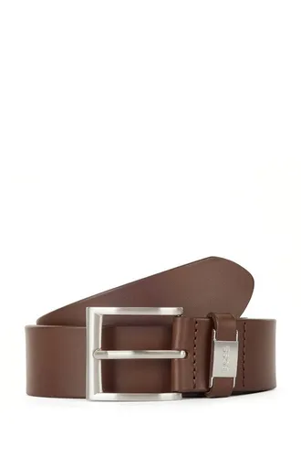 BOSS Herren Connio Gürtel, Dark Brown 202, 115 EU in braun von BOSS