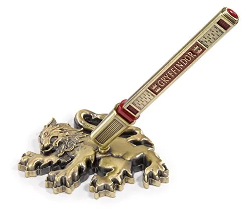 The Noble Collection Gryffindor House Pen and Desk Stand