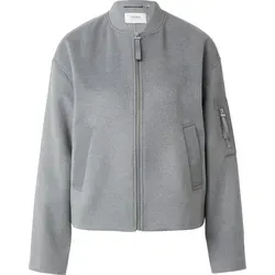 comma Funktionsjacke Bomberjacke grau S - Moderne Outdoor-Jacke aus hochwertigem Wollmix, ideal für Freizeit und aktive Tage. Bequeme Passform und stilvolles Design für vielseitige Einsatzmöglichkeiten.
