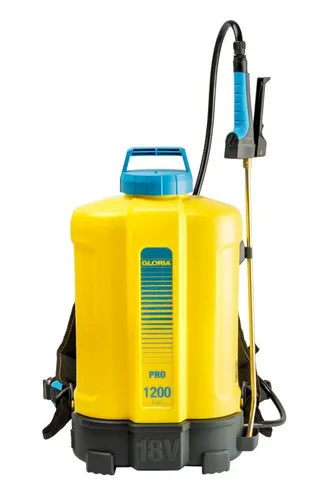 GLORIA Rückensprühgerät Pro 1200 li-on - Rückensprühgerät für Garten & Hobby, kabellos und leistungsstark für effizientes Sprühen in großen Gärten.