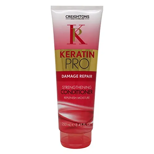 Creightons Pro Keratin Strength & Repair Conditioner (250 ml) – Hilft, den Keratinspiegel zu steigern, für seidig glattes, besser frisierbares Haar. Für trockenes, geschädigtes Haar