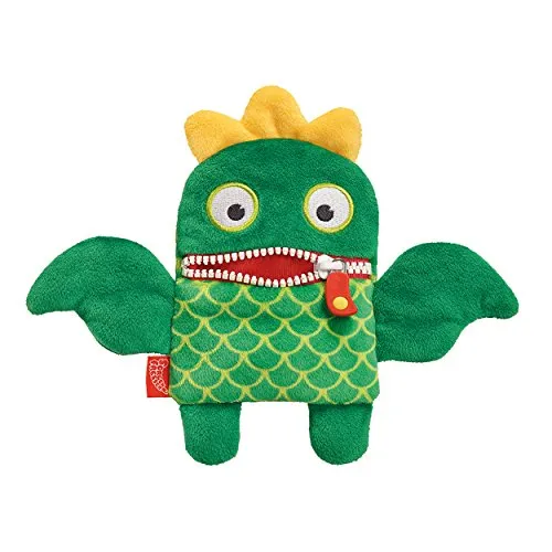 Schmidt Spiele Sorgenfresser 42372 - Kiwi, Magnetplüsch, 18 cm - Kinderspielzeug, niedlicher Sorgenfresser mit Magnetfunktion, ideal zum Trösten und Spielen für Kinder.