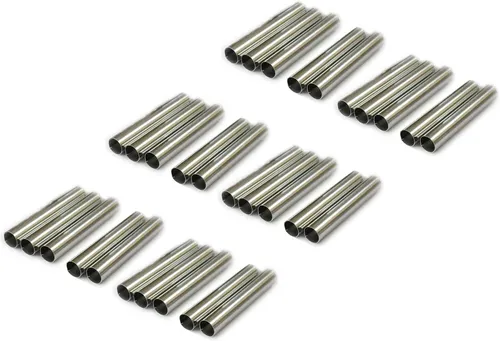 30x kleine Schaumrollen Formen 8x1,3cm cannoncini Cannoli Röhrchen Sahnerollen
