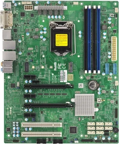 Supermicro X11SAE Mainboard Sockel 1151 Intel C236 ATX ECC Xeon/Core i7 2LAN M.2