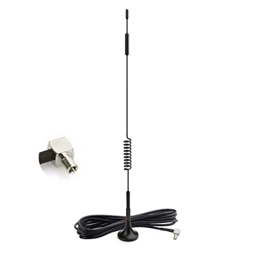 Bingfu 4G LTE Antenne TS9 Stecker Omni Antenne mit Magnetfuß 3m Kabel Kompatibel mit Huawei ZTE 4G LTE Router MiFi Mobil Hotspot