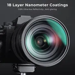 82mm 1/8 Black-Mist Nanobeschichtung Optisches Glas Filter - Hochwertiger 82mm Filter mit 1/8 Black-Mist Effekt, ideal für kreative Fotografie und Videos, sorgt für weiche Lichtverteilung und besondere Stimmungseffekte.