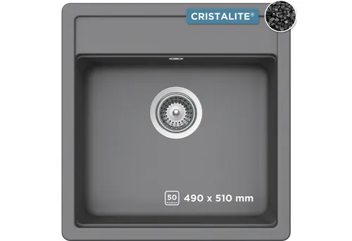 Schock Granitspüle Oslo, rechteckig, 49/51 cm von Schock