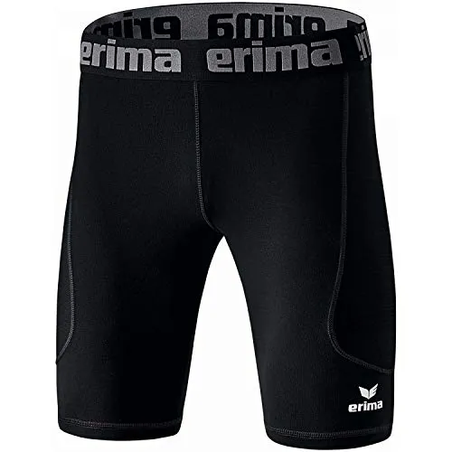 Erima Kinder Kurze Tight Elemental Schwarz 164