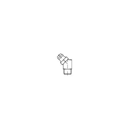 DIN 71412 Kegelschmiernippel 5.8 M 10 x 1 SW 11 - 100 Stück - Schmiernippel aus galvanisch verzinktem Stahl, ideal für langlebige Schmierlösungen in Maschinen und Fahrzeugen, 100 Stück im Set.