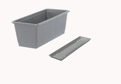 Fuchs Versand 24/7 Übertopf Balkonkasten Standard mit passendem Untersetzer