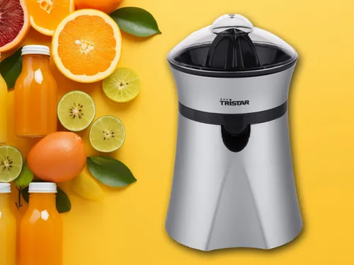 Elektrische Zitronenpresse Saftpresse Limetten Presse, 2 Presskegel - 20 Watt