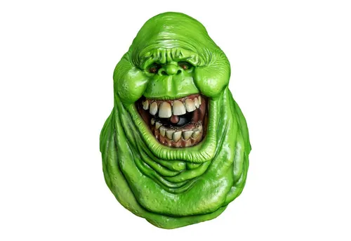 Trick or Treat Verkleidungsmaske Ghostbusters – Slimer Maske, Hochwertige Ghostbusters-Geistermaske die im Dunkeln leuchtet