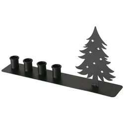 BOLTZE Kerzenständer Schwarz von BOLTZE