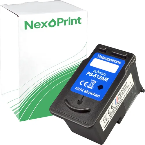 Ampertec Kompatible Tinte ersetzt Canon PG-512 schwarz KC-PG512