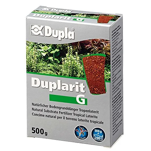 Dupla 80317 Duplarit G - 500 g - Wasseraufbereitung für Aquarien: Eisenaktiver Bodengrunddünger, fördert das Wachstum und die Gesundheit Ihrer Aquarienpflanzen, inklusive nützlicher Bodenbakterien für optimale Nährstoffversorgung.
