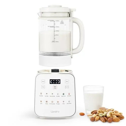 Livatro Nussmilchbereiter 12-in-1 – Der vielseitige Sojamilchmaker