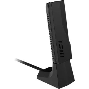 MSI BE6500 WiFi7 USB Stick - Dongle (GUBE65) - WLAN-Zubehör mit neuester WiFi7 Technologie für blitzschnelle Internetverbindung und verbesserte Signalstabilität.