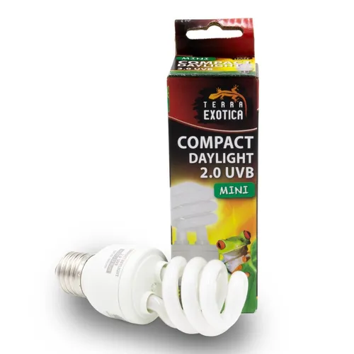 Terra Exotica Compact Mini Daylight 2.0 UVB, 13W Terraruium Tageslichtlampe