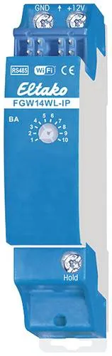 Eltako FGW14-IP Gateway IP-Schnittstelle - Effiziente RS-485 Kommunikation - RS485 Gateway mit Funkbus-Funktion, ideal für moderne Gebäudeautomation und einfache Integration in bestehende Systeme.