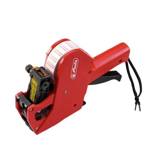 Herlitz Preisauszeichner 1-zeilig 22x12 mm 1605104 - Sonstige Büroutensilien, perfekt für Preisetiketten mit 1-zeiligem Druck und 6-stelligem Format, inklusive Farbrolle und Etiketten für vielseitige Anwendung.