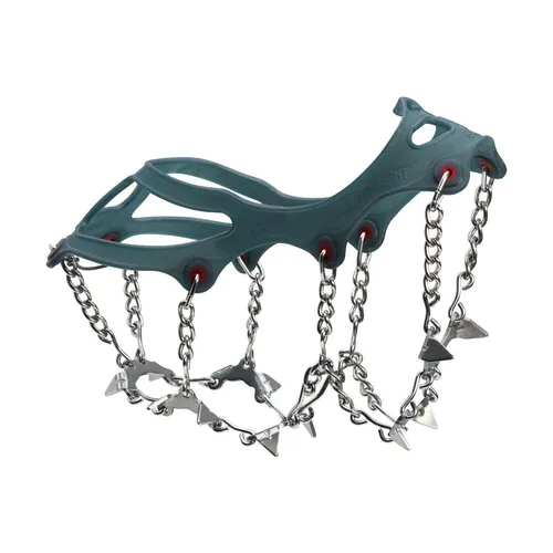 Snowline Chainsen Light Grödel Spikes Grau L - Trekkingzubehör mit leichtem Design, ideal für sicheres Gehen auf Schnee und Eis, perfekt für Wanderer und Outdoor-Enthusiasten.