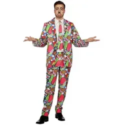 Metamorph Partyanzug Pop Art Anzug in pink von Metamorph