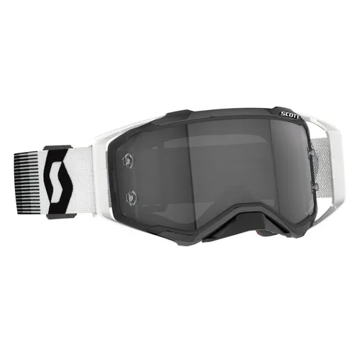 SCOTT Prospect Sand Dust Light Sensitive Motocross Premium Brille Goggle Schwarz - Premium Schutzbrille für Motocross, mit lichtempfindlichen Gläsern für optimale Sicht bei wechselnden Lichtverhältnissen. Ideal für unisex Erwachsene.