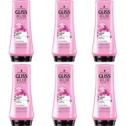 Gliss Kur Liquid Silk Glanzspülung 200ml 6er Pack - Erleben Sie seidig glänzende Haare mit der Gliss Kur Liquid Silk Glanzspülung. Diese Spülung glättet die Haaroberfläche für Geschmeidigkeit und perfekten Glanz. Ideal für die tägliche Pflege!