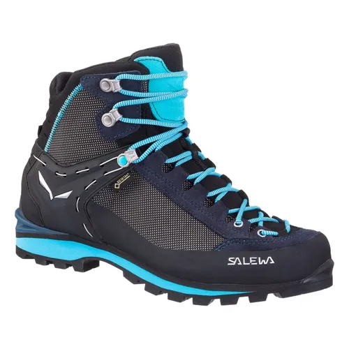 Salewa Wanderschuhe Crow GTX - Wasserdicht und vielseitig - Wanderschuhe für Damen, ideal für alpine Trekkingtouren mit GORE-TEX-Schutz und Vibram-Sohle für optimale Griffigkeit und Haftung auf jedem Terrain.