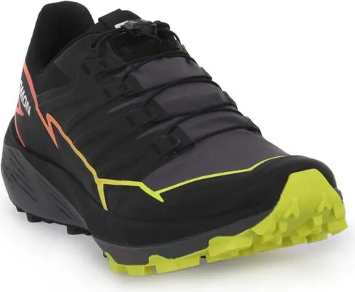 Salomon Thundercross Trailrunningschuhe Black/Quiet Shade/Neon Flame UK 8 - EU 42