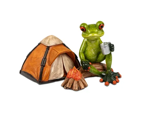 Formano Frosch mit Zelt von formano