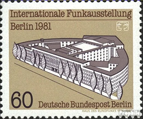 Prophila Collection Berlin (West) 649 (kompl.Ausg.) FDC Ersttagsbrief 1981 Funkausstellung (Briefmarken für Sammler)
