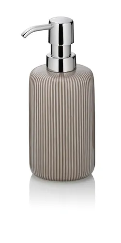 kela Seifenspender AVA DH 7.50x17.50 cm grau in grau von Kela