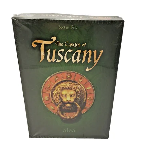 The Castles of Tuscany - Ravensburger Strategiespiel - Gesellschaftsspiel für 2-4 Spieler ab 10 Jahren, strategisches Spielvergnügen in der malerischen Toskana, ideal für gesellige Spieleabende.