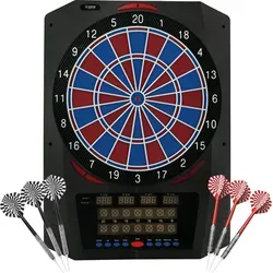 KOTO Elektronische Dartscheibe Royal 580 mit 6 Softdarts