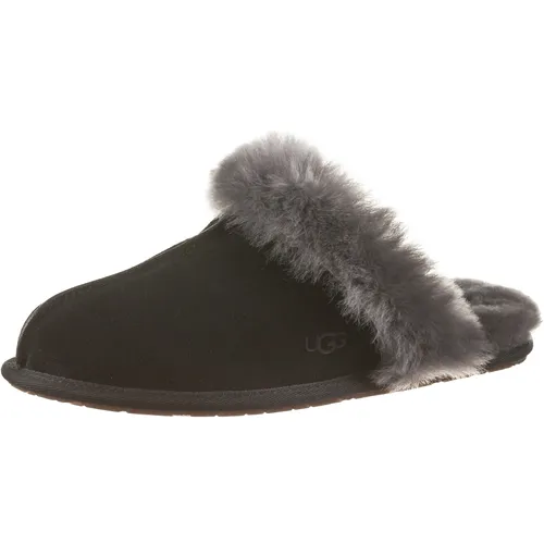 Ugg Scuffette II Hausschuhe Damen in black-grey, Größe 38 in schwarz von UGG