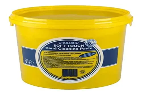 Croldino Ultrafeine Handwaschpaste Eimer 5 L, Gelb von Autosol