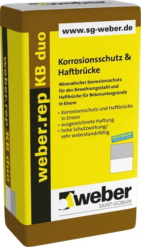 weber.rep KB duo Korrosionsschutz & Haftbrücke 20 kg