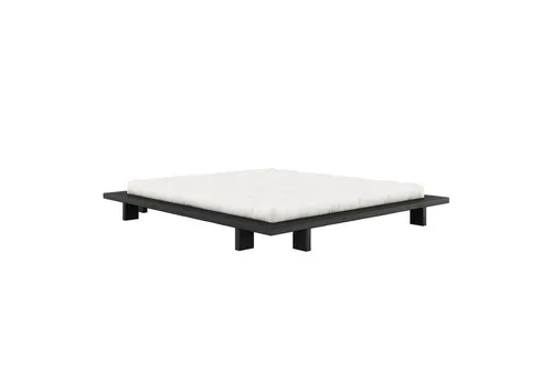 Karup - Japan Bett 180 x 200 cm, Kiefer black night - Minimalistisches Japan Bett von Karup Design, 180 x 200 cm, aus Kiefer in stilvollem black night. Ideal für eine moderne und zeitlose Schlafumgebung, inspiriert von fernöstlichem Design.