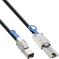 INLINE - externes Mini SAS HD Kabel - SFF-8644 zu SFF-8088 - 6Gb/s - 1m