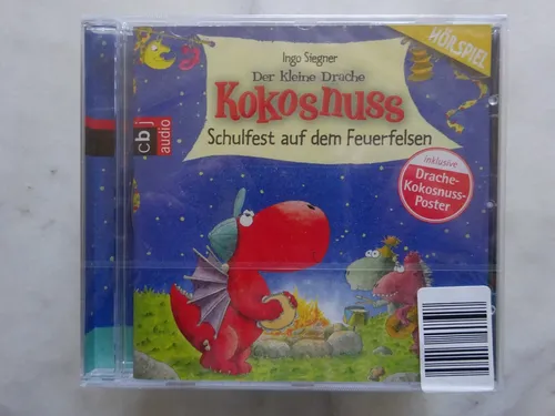 XXXX Der kleine Drache Kokosnuss, Schulfest auf dem Feuerfelsen , cbj , CD, NEU