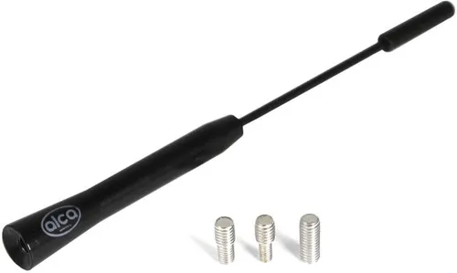 Alca Replacement Universal Antennen-Ersatzstab XS, 16,5cm, schwarz