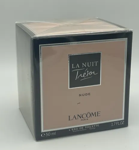 Lancome Tresor La Nuit Nude 50 ml Eau de Toilette Spray - Eau de Toilette für Damen mit außergewöhnlicher Langlebigkeit. Verführerische Noten von Kokosnuss und Bergamot, Herz aus Damaszener Rose.