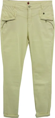 Buena Vista, Florida, Damen Jeans Hose, Gabardinestretch, winter white, XL 28038