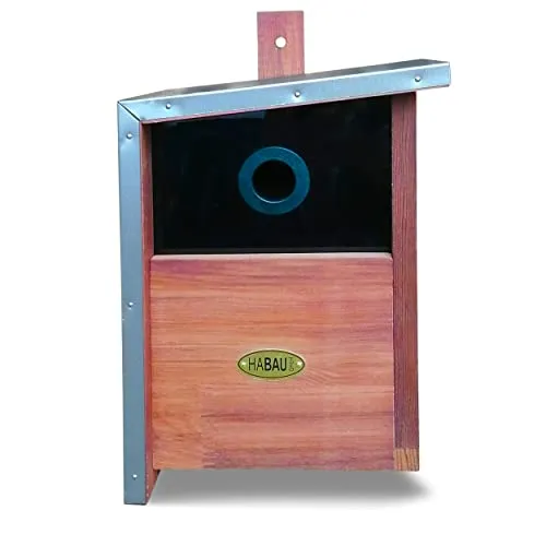 HABAU Nistkasten aus Zedernholz mit Metalldach