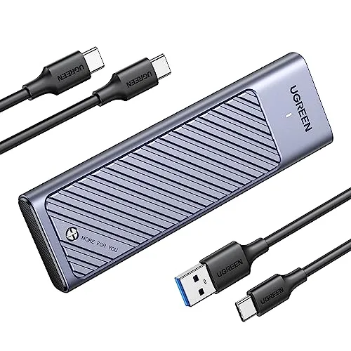 UGREEN M.2 NVMe SSD USB 3.2 Gehäuse mit Kühlkissen
