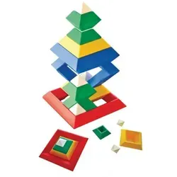 Produktbild EDUPLAY 120014 Triangle Puzzle, mehrfarbig