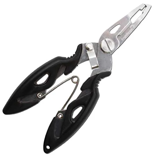 Angel-Berger Schere Angelzange Multizange geflochtene Schnur