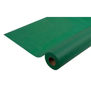 Pronappe Tischdecke R781007I Einweg-Tischdecke aus Spunbond-Vlies Länge 10m Breite 1,20m (pro Rolle) Farbe Tannengrün Reißfestes, wasserabweisendes und abwischbares Material